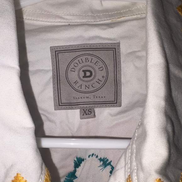 Double D Ranch Embroidered Jean Jacket - Picture 2 of 4